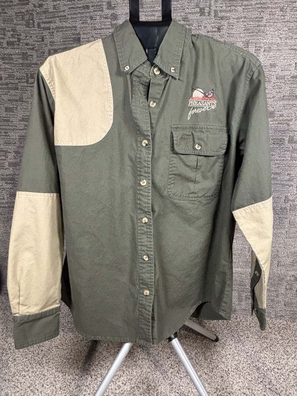Boyt Harness Pheasants Forever Shooting Hunting Long Sleeve Button Down  171